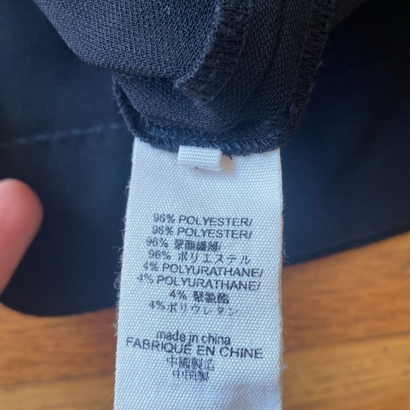 L'agence Black Draped Pencil Mini Skirt Size 4 - Picture 10 of 12